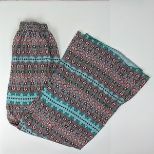Coco+Jameson Hippie Boho Flowy Wide Leg Pants